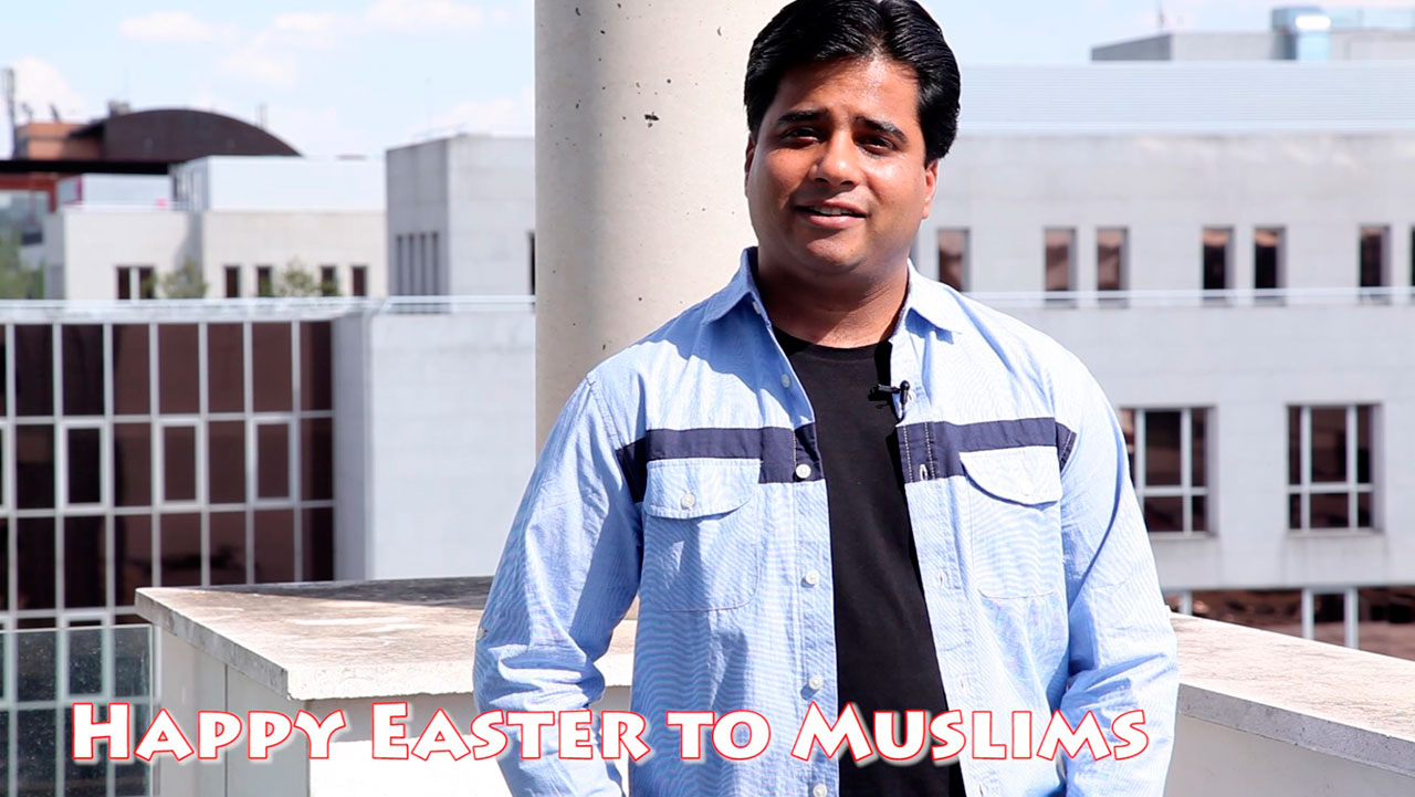 Happy Easter to Muslims - Resurrection day - Victory over death and sin - Jesus Christ for Muslims